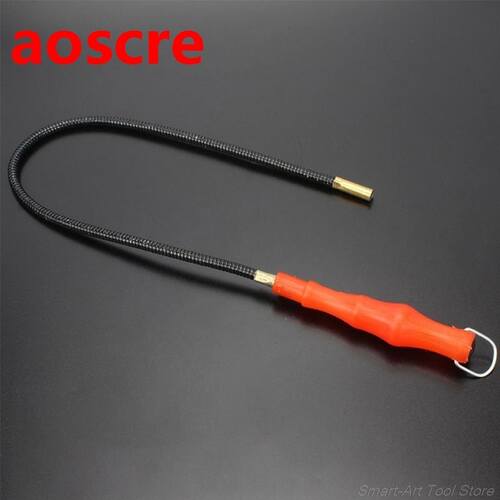 60cm Flexible Magnetic Pickup Tool LED Light Magnet Garage T