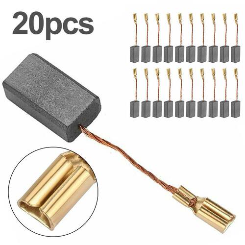 20PCS Carbon Brushes For Motor Bosch Angle Grinder 15mm X 8m