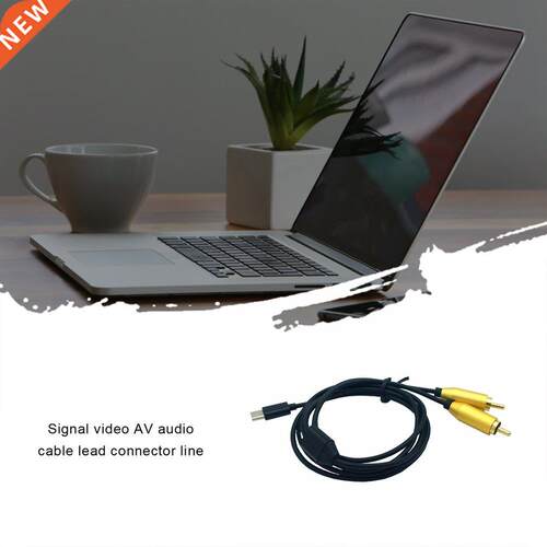 Dual Rca Male To Type-C Usb C Signal Video Av Audio Cable Le