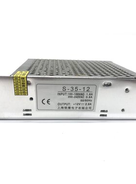 AC 110V 220V to DC 12V 35W 2.3A Single Output Switching Mode