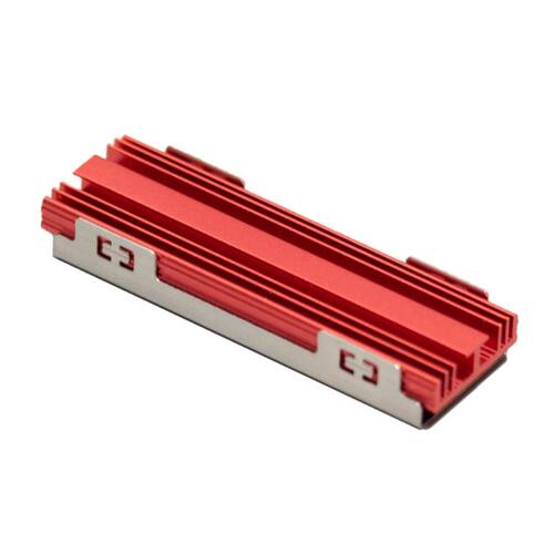 M2 Solid State Hard Drive Heat Sink Aluminum 72x2x10mm 2280