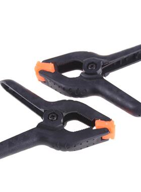 2PC  Tools Nylon Clamps For Woodworking Spring Clip Photo