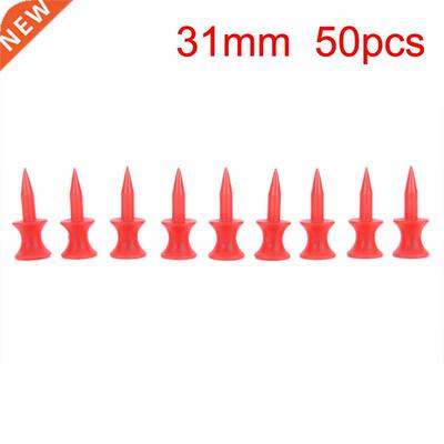 50Pcs/set Plastic Double-deck 1mm Golf Tees Golf Training A