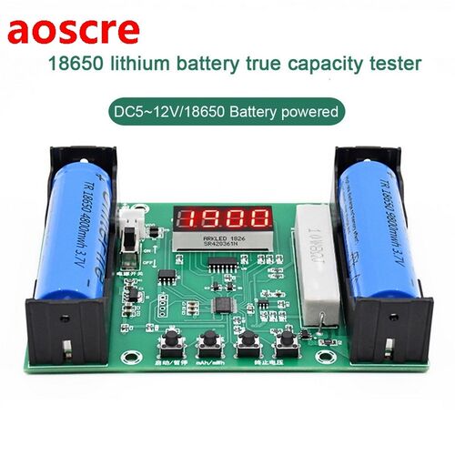 XH-M240 18650 Lithium Battery Capacity Tester MaH MwH Digita