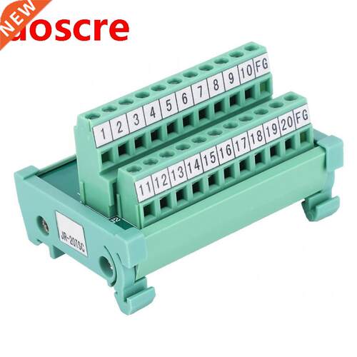 SCSI 20P PLC Board Terminal Block 35mm Signal Adapter Board