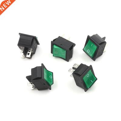 5PCS 4 Pin Lamp ON/OFF 2 Position DPST Rocker Switch 16A/250
