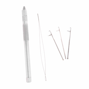 Professional Stainless Steel Hair Extension Tools Sliver Hai