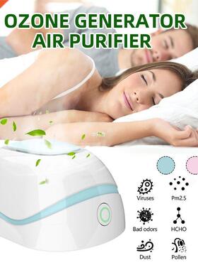 Portable Mn Ozone Generator Deodorzer Ar Purfer USB Re