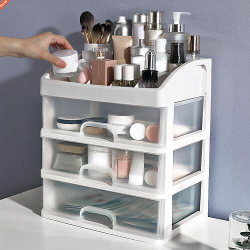 Cosmetic Storage Box Dustproof Jewelry Box Makeup Brush Stor