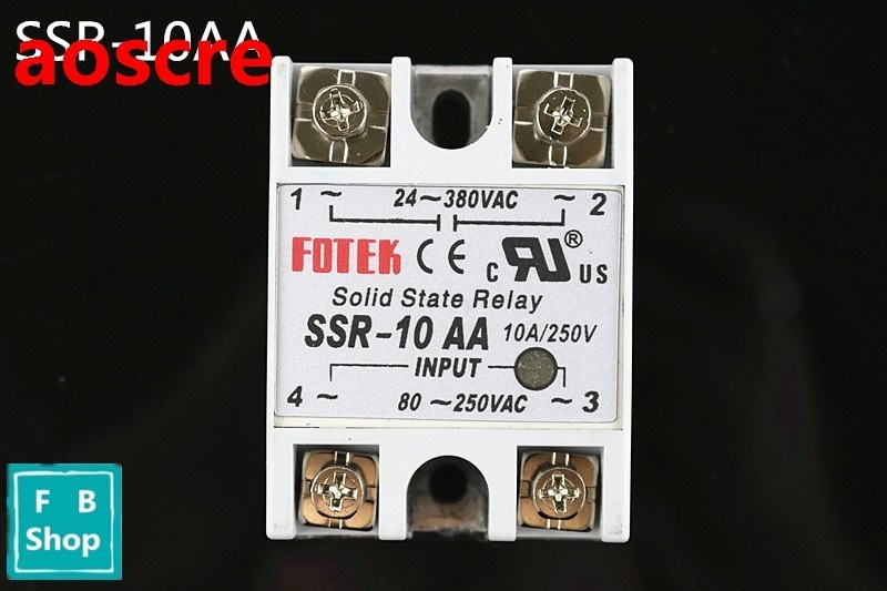 1pcs Free shipping solid state relay SSR-10AA 10A actually 8