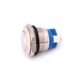 1pcs Momentary Metal Push Button Switch 16mm Start Horn Butt