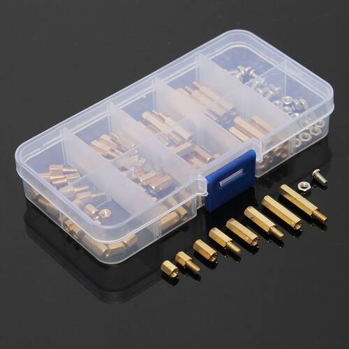 120pcs M3 PCB Hex Male Female Threaded Spacer Standoffs Scre