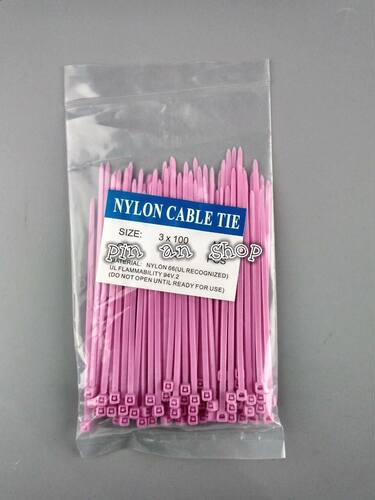 Violet Nylon tie belt 3X100 color environmental protection