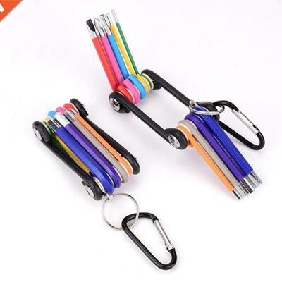 9PCS 1.5mm-10mm Color Coded Ball-End Hex Allen Key Torque Lo