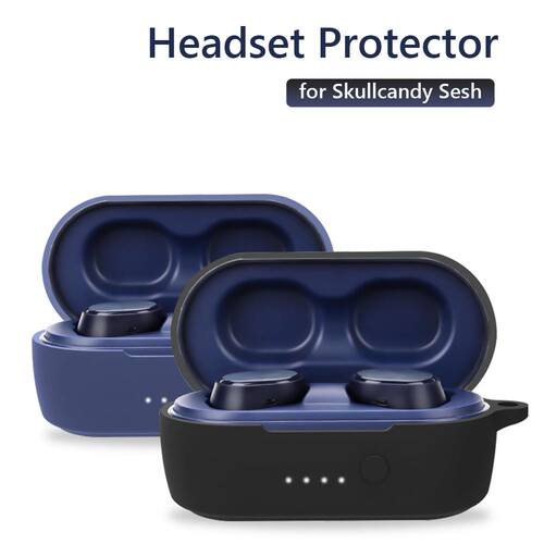 Soft Silicone Case for Skullcandy Sesh Wireless Bluetooth Ea