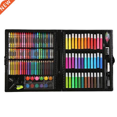 150Pcs/set Creative Children Water Color Pen Crayon Oil Past