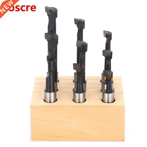 9PCS F1 Type Boring Cutter 3/8-Inch CNC Milling Tools Kit Se