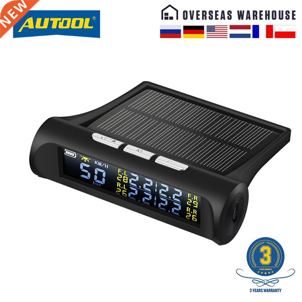 AUTOOL TW500 Car TPMS Tyre Pressure Monitoring System Solar