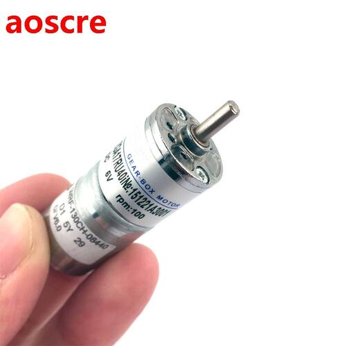 ZHENGKE ZGA17RU 17mm 6V 12V DC Gear motor 5RPM10RPM15RPM23RP