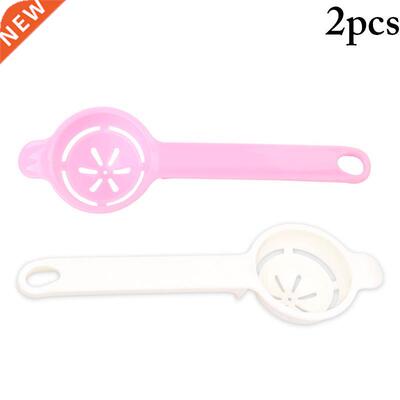 2pcs Plastic Egg Separator Yolk Sifting Home Kitchen Dining
