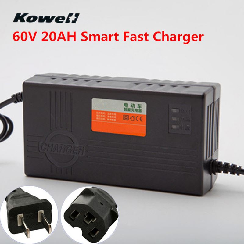 180-240V 2.5A 60V 20AH AC Intelligent Fast Charging Smart Ca