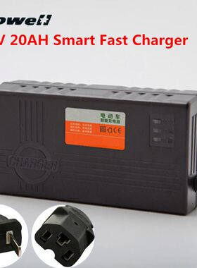 180-240V 2.5A 60V 20AH AC Intelligent Fast Charging Smart Ca