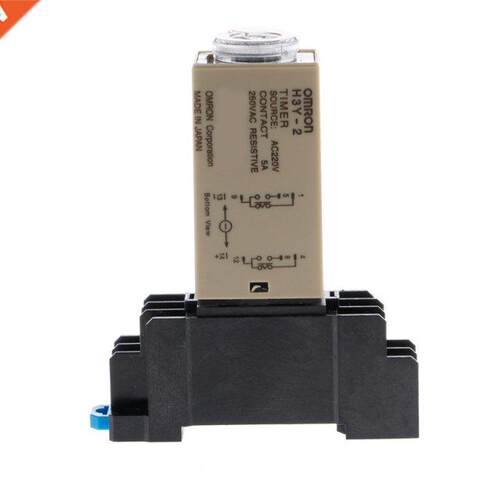 AC 220V HY-2 Power On Time Delay Relay Sid State Timer 1.