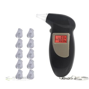 Alcohol Breath Tester with 11 mouthpieces  Breathalyzer yzer