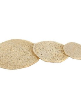6 Pcs/Set Coasters for Drinks Round Absorbent Loofah Coaster