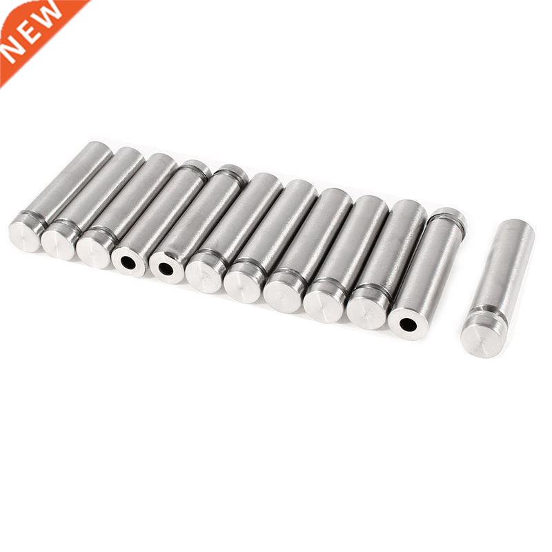 12 Pcs Standoff Pins Screw Glass Poster Frame Hanger 12mmx50