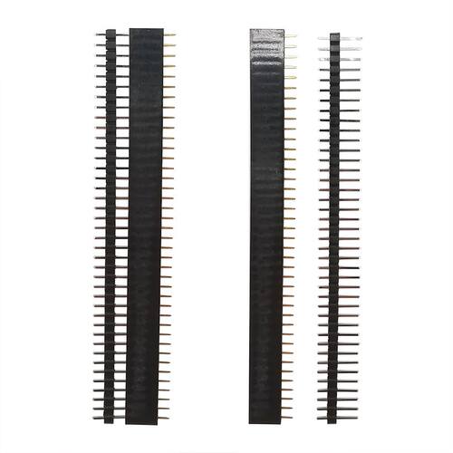 5Pairs Pitch 2.54mm 40 Pin 1x40 Single Row Male Plug and Fem