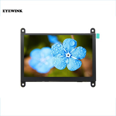 5inch RGB capacitive touch LCD module compatible with atom /