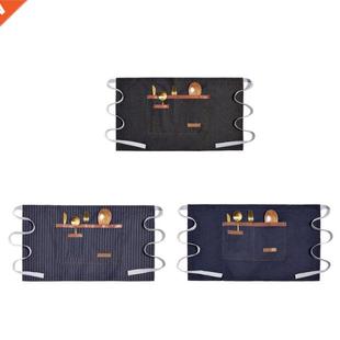 Waitress Aprons Half Jeans Apron Chef Cooking Pocket Dirtpro