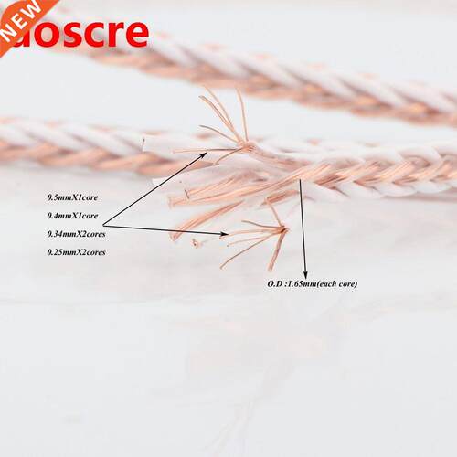 Preffair Hi-End 4TC Speaker Cable OCC Copper Audiophile Spea