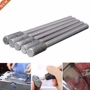 5pcs/lot Durable Diamond Grinding Burr Drill Bits 4mm Grindi