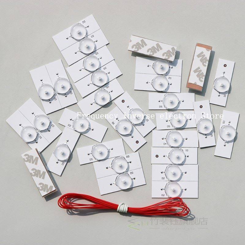 LED Backlight strip 30Pcs 3V SMD Lamp Bes with Optical Le