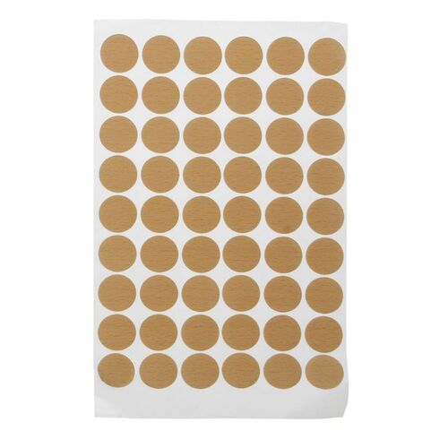54Pcs 20mm Wooden Furniture Self Adhesive Cabinet Screw Cap