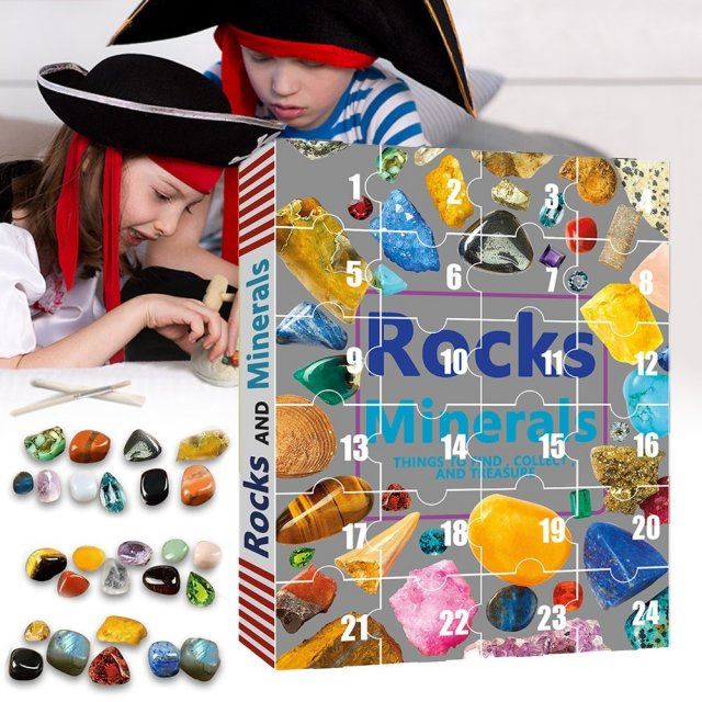 Ore Christmas Advent Calendar Set Rocks Mineral Collection B