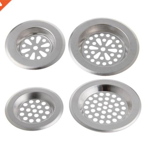 Stainless Steel Mesh Sink Strainer Kitchen Bath Hair Catcher