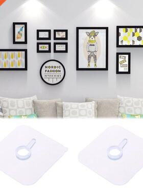 2pcs Seamless Strong Self Adhesive Hook Holder Wall Hanger H
