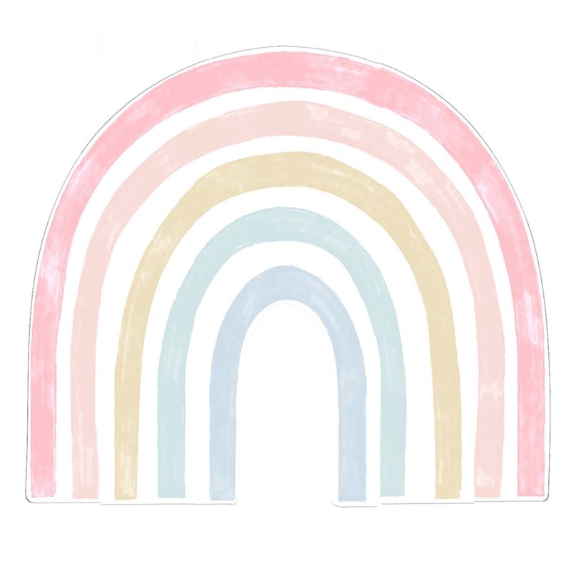 Large Rainbow Wall Sticker Ins Style Bedroom Sticker Childre