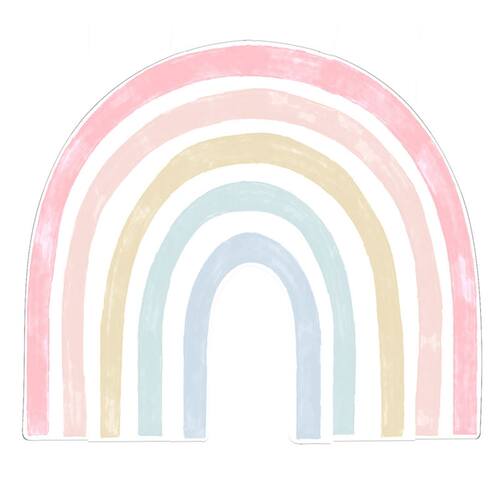 Large Rainbow Wall Sticker Ins Style Bedroom Sticker Childre