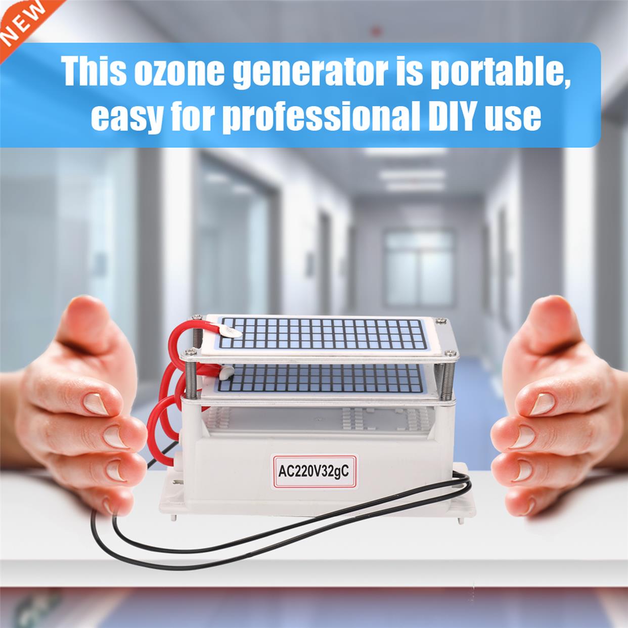Portable 32g/h Ozone Generator Formaldehyde Remove Machine A