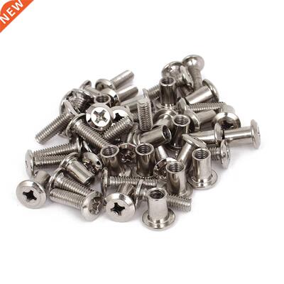 6mmx20mm Phillips Countersunk Head Cap Screw Bolts Barrel Nu
