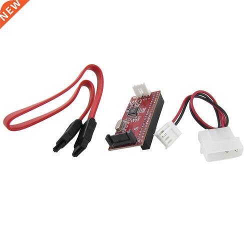 Computer 40 Pins IDE to 7 Pins SATA Adapter Converter w SATA