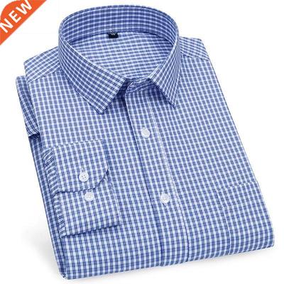 Top Quality Mens Business Casual Long Sleeved Shirt Classic