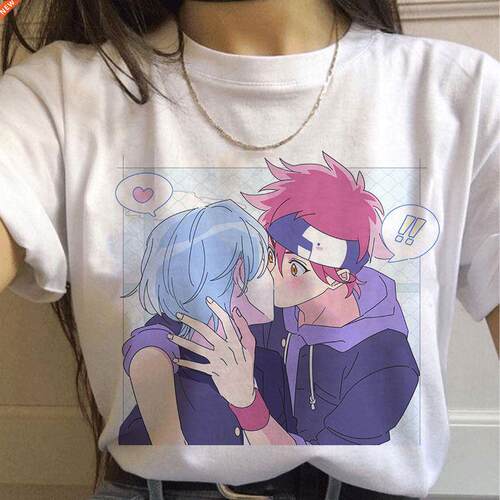 Summer Japanese Anime SK8 The Infinity T Shirt Women Y2k Top