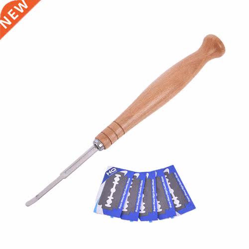New Replacement Cutting Blades Wood Handle Baguette Stainles