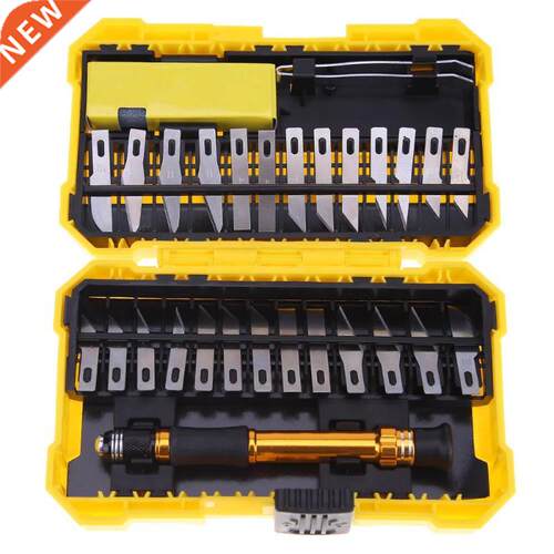 29pcs SK5 Carvng Knfe  Wood Frut Engravng Cutter Scul