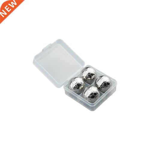 5CA Soccer Ball Whiskey Stones Stainless Steel Reusable Ice